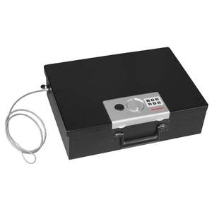 lot 10187 image: Honeywell - 0.49 Cu. Ft. Fire-Resistant Laptop Security Box with Digital Lock