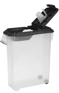 lot 10193 image: Buddeez Pet Food Dispenser Holds up to 45lbs