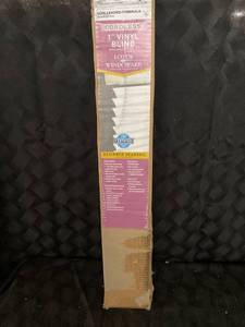 lot 10214 image: LOTUS WINDOW WARE CORDLESS 1�� VINYL BLIND