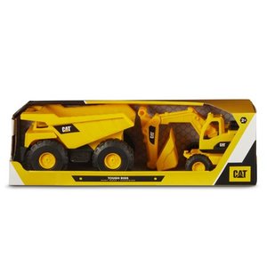 lot 10217 image: Caterpillar Tough Rigs Dump Truck and Excavator 2PK