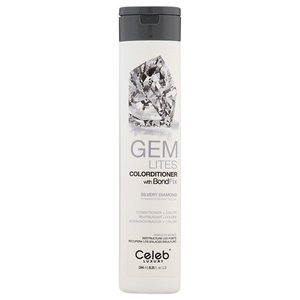 lot 10256 image: Celeb Luxury GEM LITES Color Conditioner with BondFix, Silvery Diamond, 8.25 fl. oz.