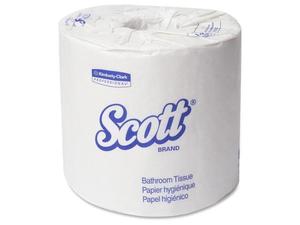 lot 31408 image: Scott Standard Roll Bathroom Tissue, White, 80  Carton (Quantity)