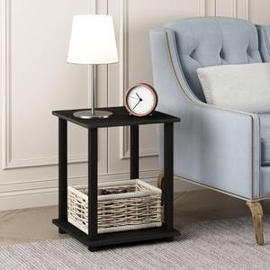 lot 31449 image: Furinno 12127EXBK Simplistic End Table, Set of Two, EspressoBlack