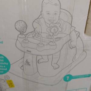 lot 31582 image: TINY STEPS 2 IN 1 WALKER ACTIVITY WALKER AND WALK BEHIND