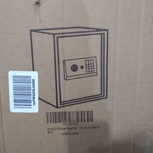lot 31600 image: KYODOLED HOME KEYPAD SAFE 1.8 CUBIC FEET,BLACK