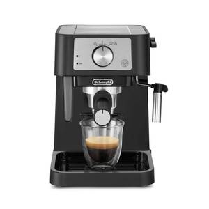 lot 31631 image: DeLonghi - Stilosa 15 Bar Pump Espresso Machine - Black and Stainless