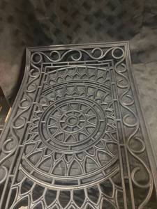 lot 31662 image: BLACK FRONT DOOR MAT FOR OUTSIDE
