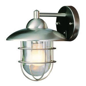 lot 31686 image: Trans Globe Lighting 4370 Industrial 1 Light Outdoor Wall Sconce