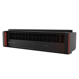 lot 31699 image: Sharper Image - PORTAL Window Fan with Reversible Exhaust - Black