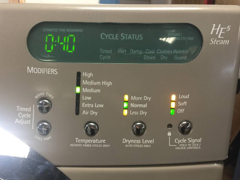 Kenmore Elite HE5 Steam™ 7.5 cu. ft. Electric Super Capacity Dryer