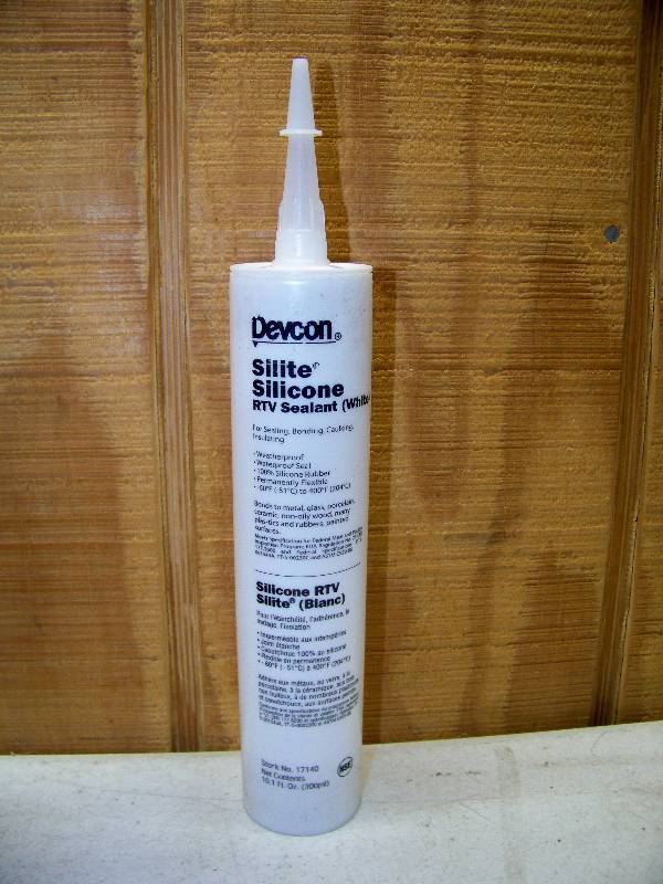 lot 614 image: 12 Tubes Devcon Silte Silicone RTV Sealant