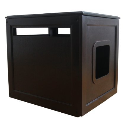 lot 629 image: Petsfit Wooden Pet House - Cat Litter Box