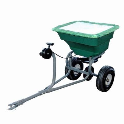 lot 654 image: Precision 75lb Tow Behind Broadcast Spreader