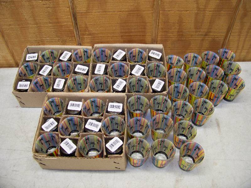 lot 688 image: 58 Shot Glasses