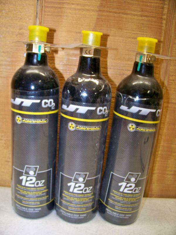 lot 707 image: 3 Refillable CO2 Tanks