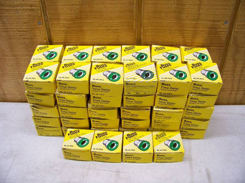 lot 717 image: 64 Boxes of 4 Buss Time Delay Fuses