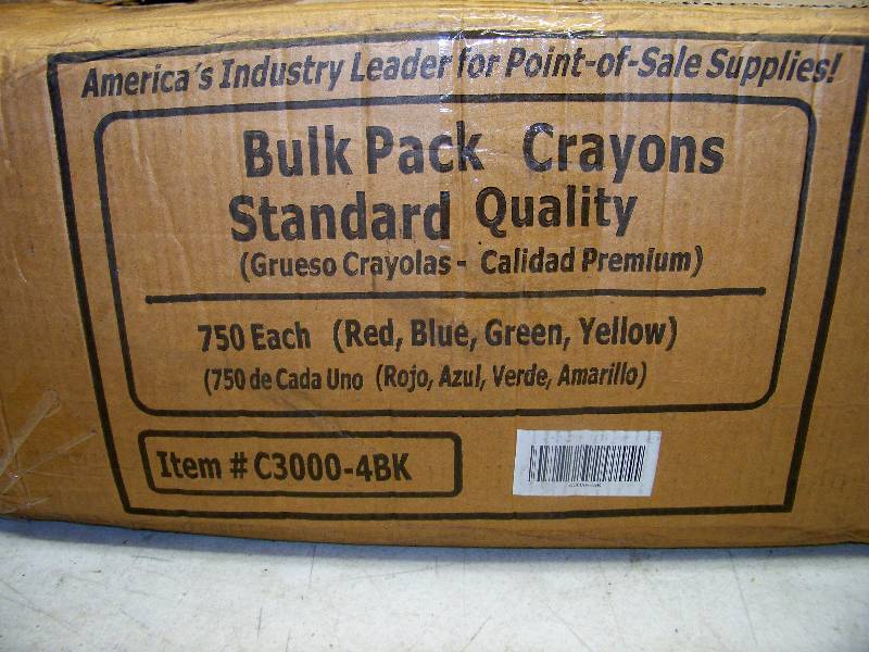 lot 722 image: Bulk Crayons