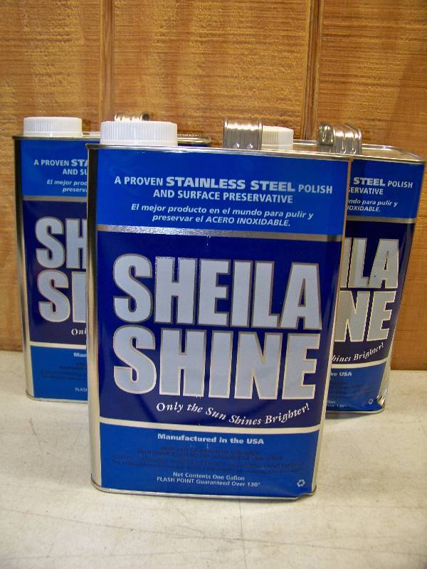 lot 724 image: 3 Gallons Shelia Shine Stainless Steel Polish