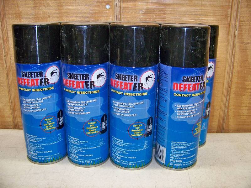 lot 739 image: 8 Cans Skeeter Defeater Contact Insecticide
