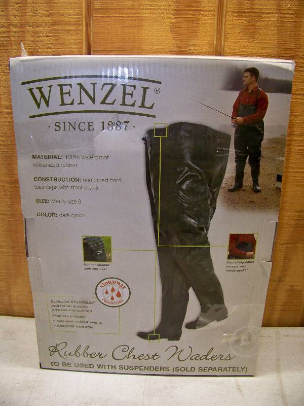 lot 789 image: Wenzel Rubber Chest Waders