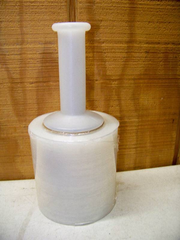 lot 798 image: Case of 12 Rolls Banding Film Shrink Wrap with Handle