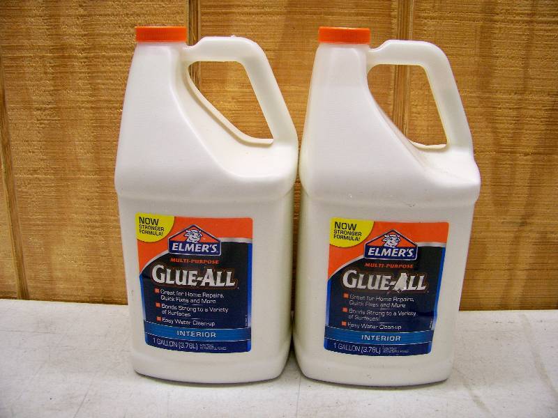 lot 800 image: 2 Gallons Elmers Multi-Purpose Glue-All