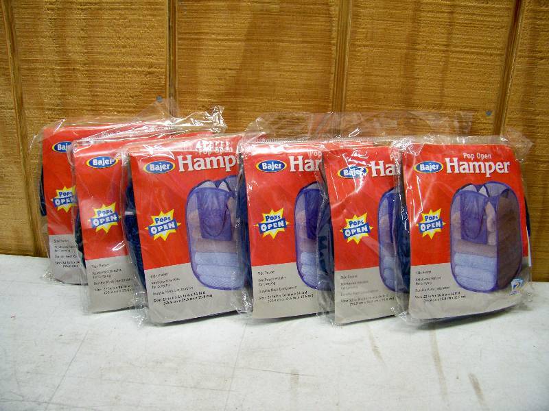 lot 853 image: 6 Bajer Pop Open Hampers