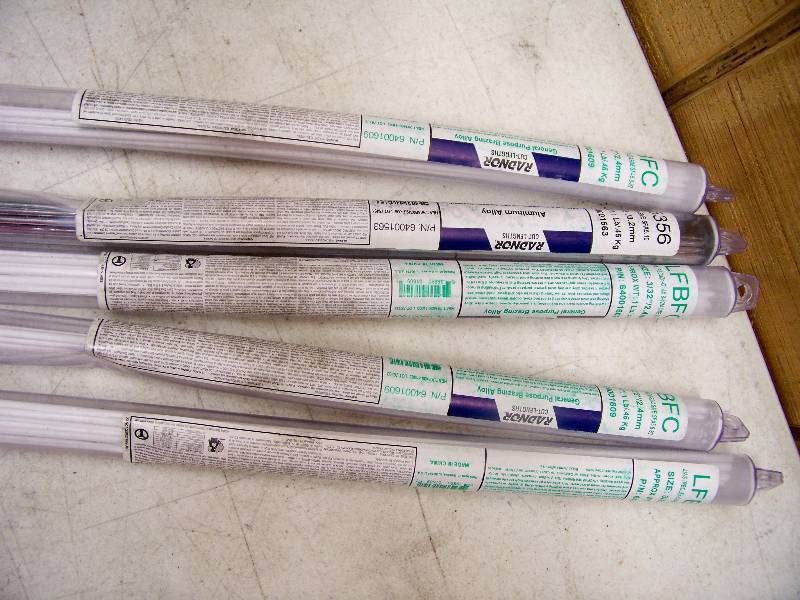 lot 866 image: 5 Packages Radner Welding Rods