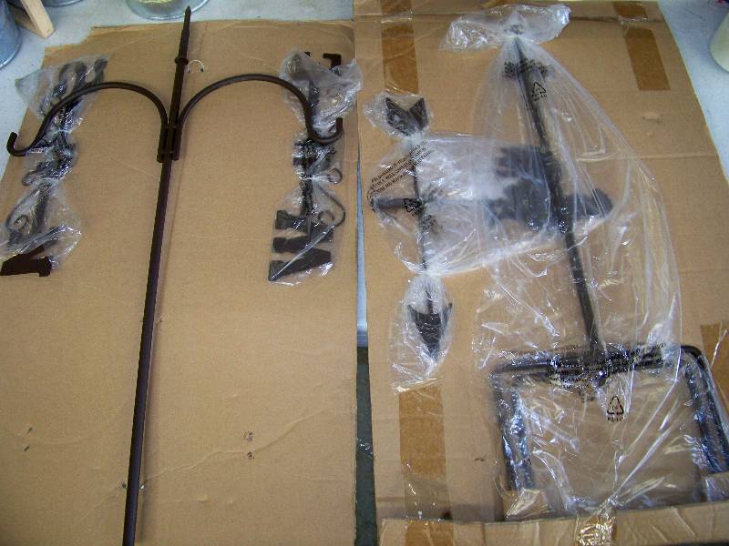 lot 962 image: Rooster Garnden Stake Weathervane