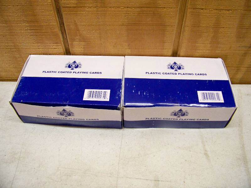 lot 942 image: 24 Decks of Plastic Playing Cards