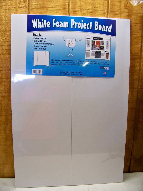 lot 982 image: Case of 26 White Foam Project Boards