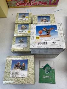 lot 18 image: Fitz and Floyd teeny tiny tails, six figurines