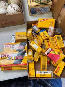 lot 79 image: Large quantity vintage Kodak film
