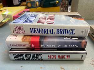 lot 95 image: Hardback books, See pictures for titles