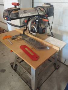 lot 1032 image: Craftsman 10 in radial arm saw