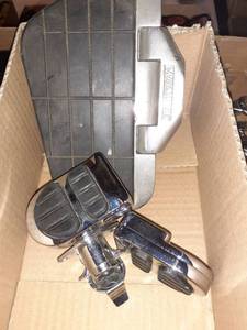 lot 1102 image: Motorcycle foot pegs