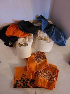 lot 1142 image: Helmet liners, bandanas, ballcaps