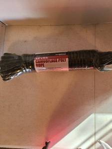 lot 1158 image: Camouflage poly rope 38 x 75 feet, unused