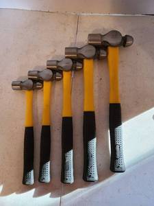 lot 1171 image: Set of 5 ball peen hammers
