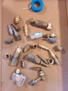 lot 1308 image: Air hose connectors and more