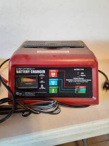 lot 1403 image: Cen tech battery charger