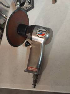 lot 1505 image: Campbell Hausfeld pneumatic 5 in high speed sander
