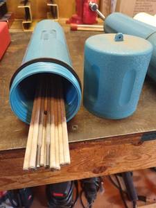 lot 1562 image: Weld rods