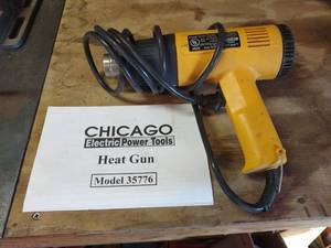 lot 1571 image: Chicago electric heat gun