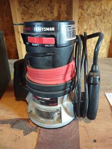 lot 1578 image: Craftsman router