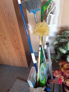 lot 2016 image: Box of cleaning supplies