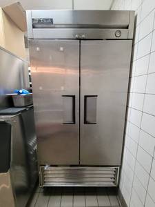 lot 2857 image: True Two-Door Freezer&nbsp (#T-35F)&nbsp