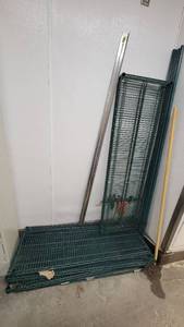 lot 2884 image: Green 6-Tier Metro Rack
