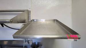 lot 2888 image: Slanted Stainless Steel Elkay Shelf