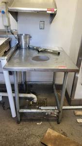 lot 2889 image: Stainless Steel Table